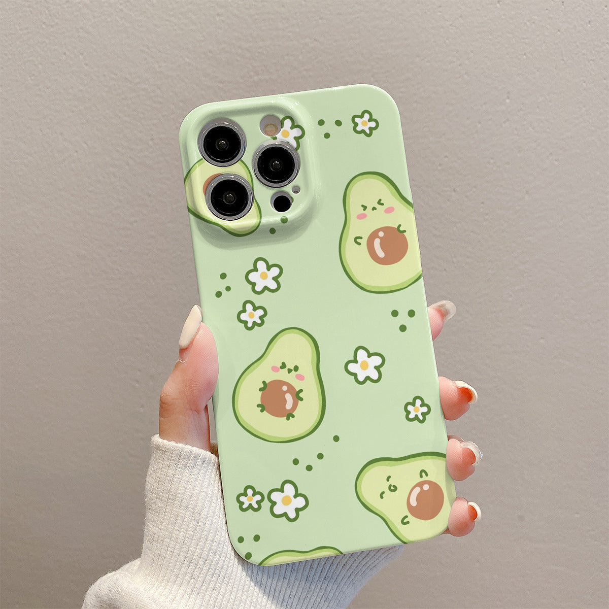 Avocado Film Shell Phone Case Mobile Phone Protective Cover