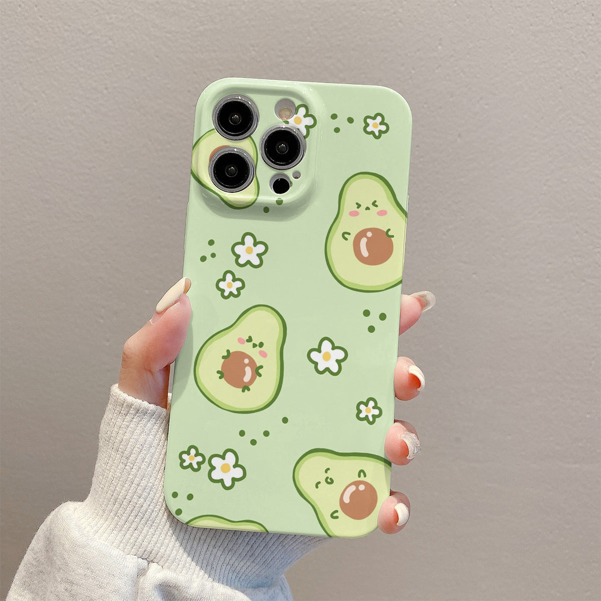 Avocado Film Shell Phone Case Mobile Phone Protective Cover